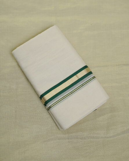 Balaramapuram Unakkupavu Mundu + Cotton Kurthi - Image 3