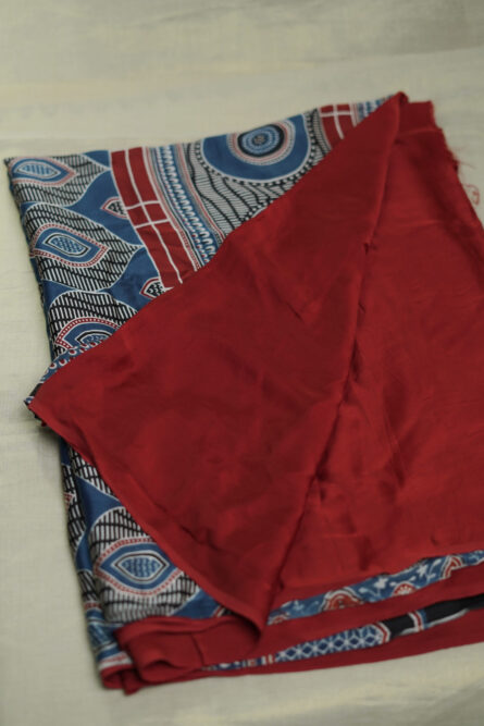 PURE MODAL SILK SAREE - Image 4