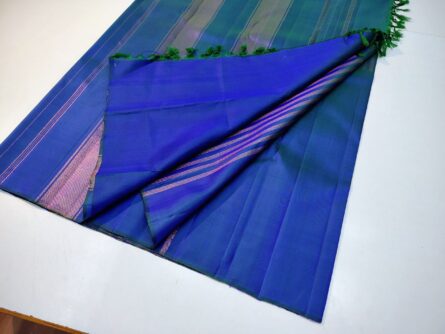 ACKS014,Kanjeepuram Saree in copper zari - Image 5