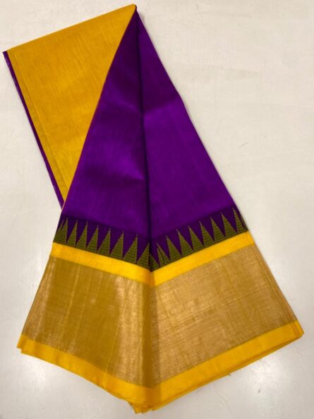 Pure Handloom Kuppadam Silk Cotton Saree - Image 5
