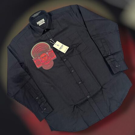 Mens Shirt with Mural Sticker work - Image 6