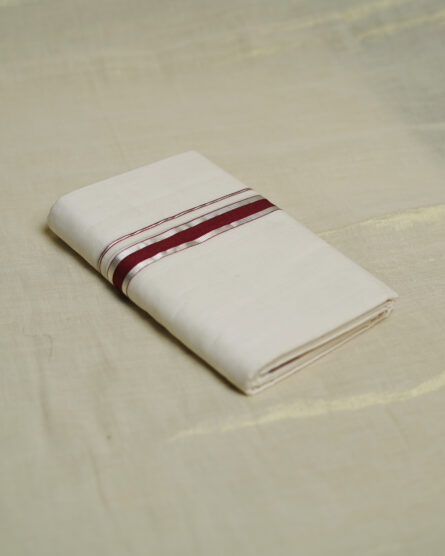 Balaramapuram Unakkupavu Mundu + Cotton Kurthi - Image 8