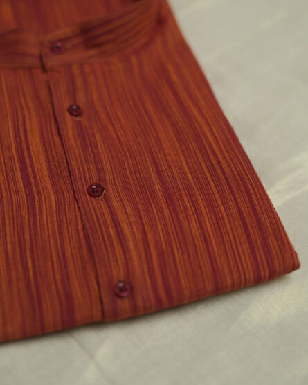 Balaramapuram Unakkupavu Mundu + Cotton Kurthi - Image 4