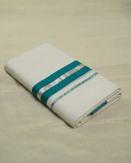 Balaramapuram Unakkupavu Mundu + Cotton Kurthi - Image 7