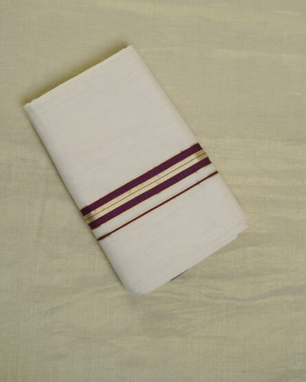 AC144 ,Balaramapuram Unakkupavu Mundu + Cotton Kurthi(S) - Image 7