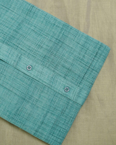 AC141  ,Balaramapuram Unakkupavu Mundu + Cotton Kurthi (M) - Image 5