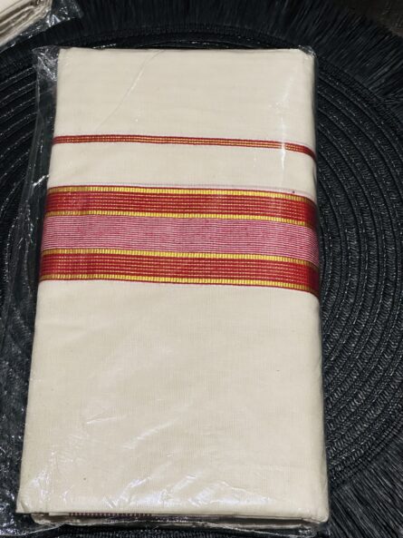 AC239   ,Double Mundu - Image 4