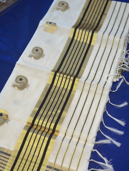 Budget-Friendly Handloom Cotton Saree - Image 8