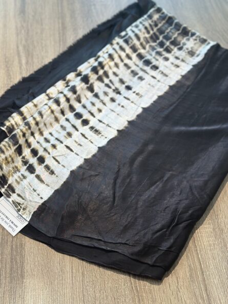 #MS01 Bandhej / Bandhani Printed Saree in Premium Modal Silk (With Running Blouse) - Image 5
