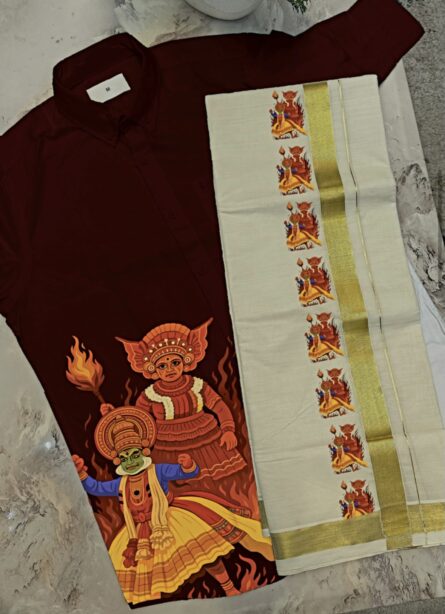 shirt & Mundu Combo - Image 5