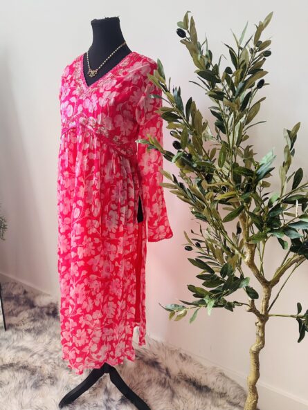 AC212 ,Dupatta Pant Set - Image 4