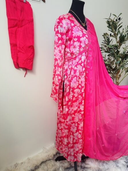 AC212 ,Dupatta Pant Set - Image 3