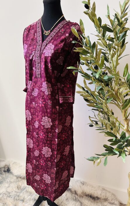 AC210  ,Dupatta Pant Set - Image 5