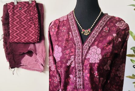AC210  ,Dupatta Pant Set - Image 3