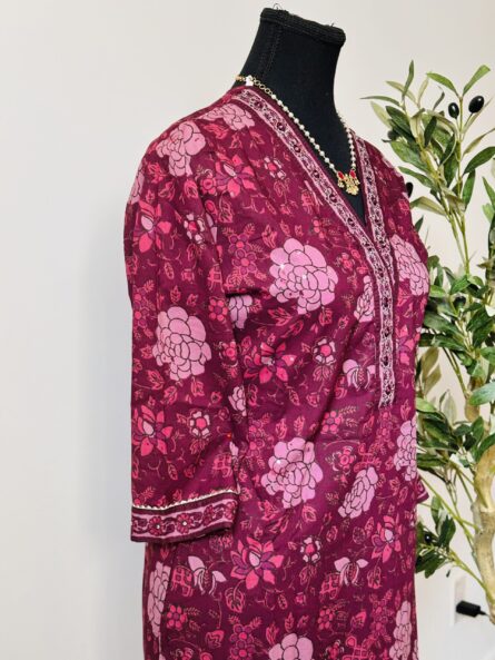 AC210  ,Dupatta Pant Set - Image 2