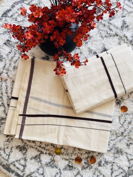 Puliyilakara Set Mundu - Image 4