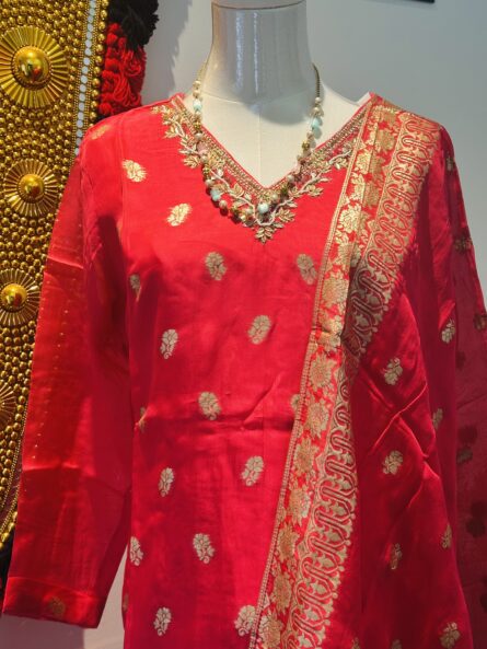 AC191 ,Dupatta Pant Set - Image 3