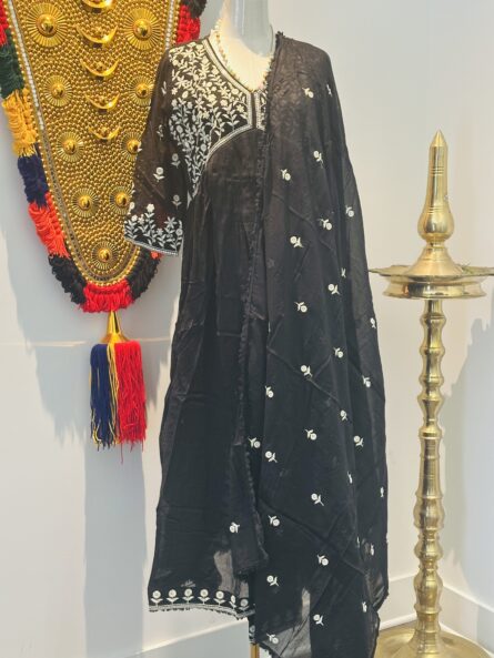 AC190 ,Dupatta Pant Set - Image 3